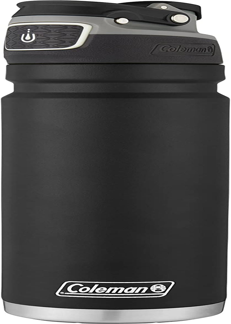 "Ultimate Freeflow Vacuum-Insulated Stainless Steel Water Bottle: Spill-Proof Lid, 24Oz/40Oz, Easy One-Button Operation, All-Day Hot/Cold Beverage Enjoyment"