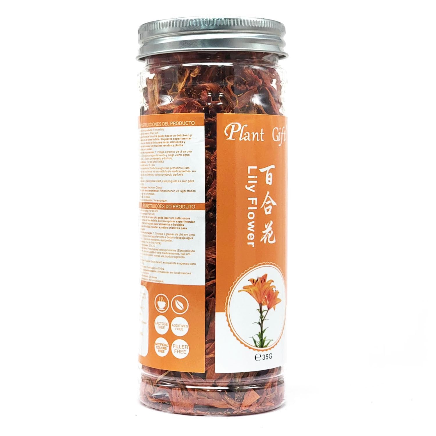 "Indulge in the Exquisite Delight of Our Premium Organic Lily Flower Tea - 35G of Pure, Natural Bliss"