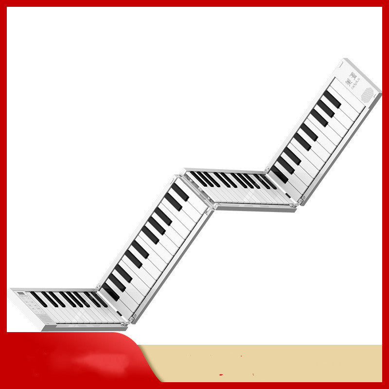 Electronic hand roll piano