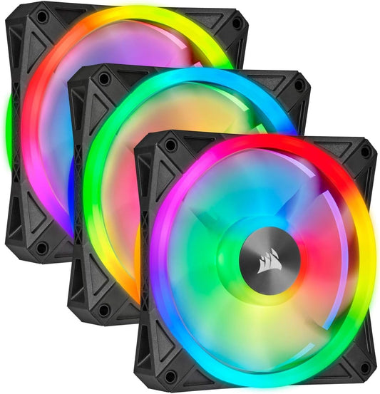 "Ultimate RGB Fan Triple Pack with Lighting Node Core - Elevate Your Desktop Experience!"