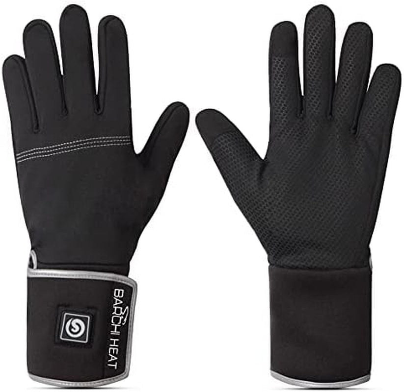 "Ultimate Winter Comfort: Rechargeable Heated Gloves with Touchscreen Compatibility and Breathable Thin Liners - Perfect for Outdoor Activities!"