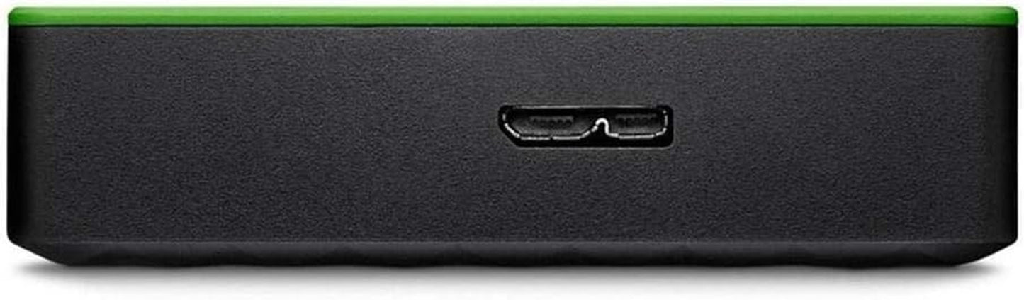 "Expand Your Gaming Universe with the 4TB Game Drive for Xbox: Portable External Hard Drive, Xbox One Edition - Vibrant Green"