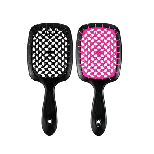 2024 New Detangling Hair Brush, Lixera Detangling Hair Brush,Detangling Brush for Curly Hair, Wet and Dry Detangle Brush, ānti-stātic Detangling Hair Comb, Easily Remōves Tangles (2Pc/f)