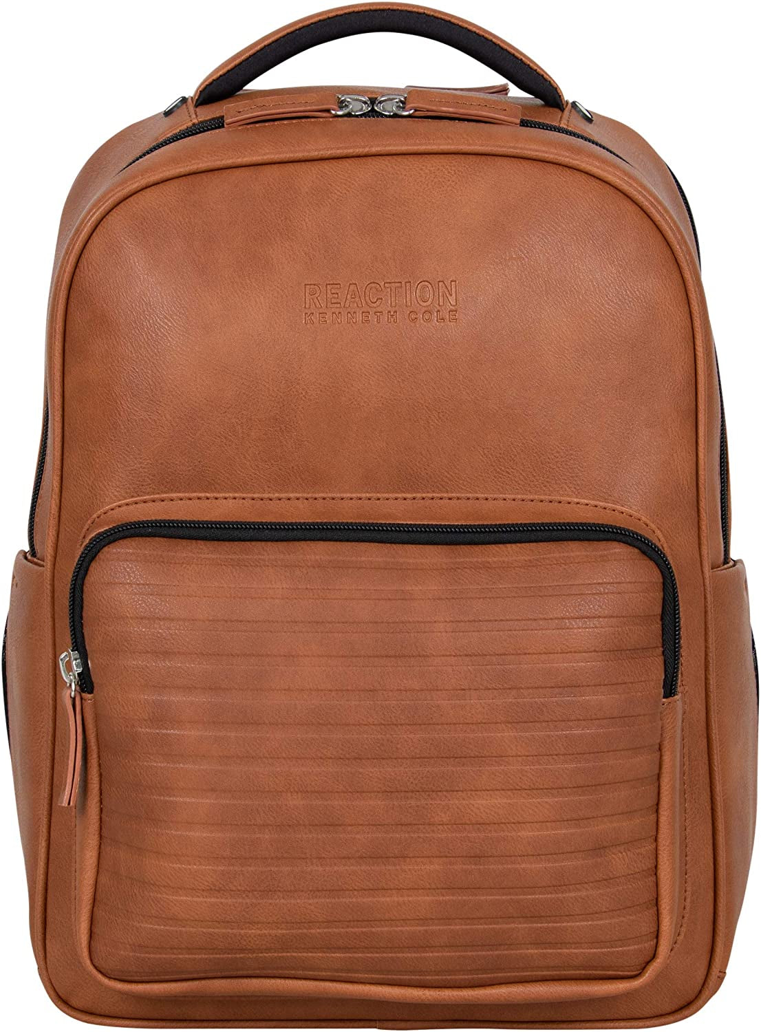 "Stay Organized and Secure with Our Stylish Vegan Leather Tablet Bookbag - Perfect for Work, Travel, and 15.6" Laptops!"