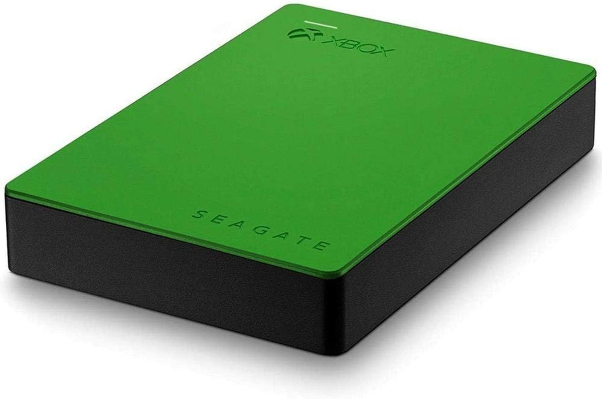 "Expand Your Gaming Universe with the 4TB Game Drive for Xbox: Portable External Hard Drive, Xbox One Edition - Vibrant Green"