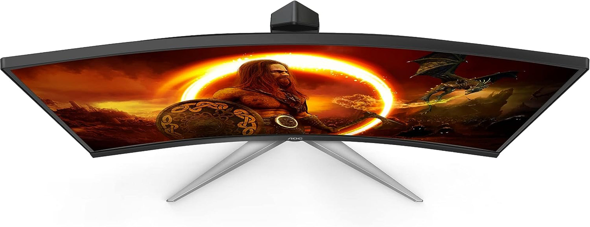 "Immerse Yourself in Gaming with Our 27" Curved Monitor: Ultra-Smooth 240Hz, Freesync, Zero Dead Pixel - Sleek Black Design"