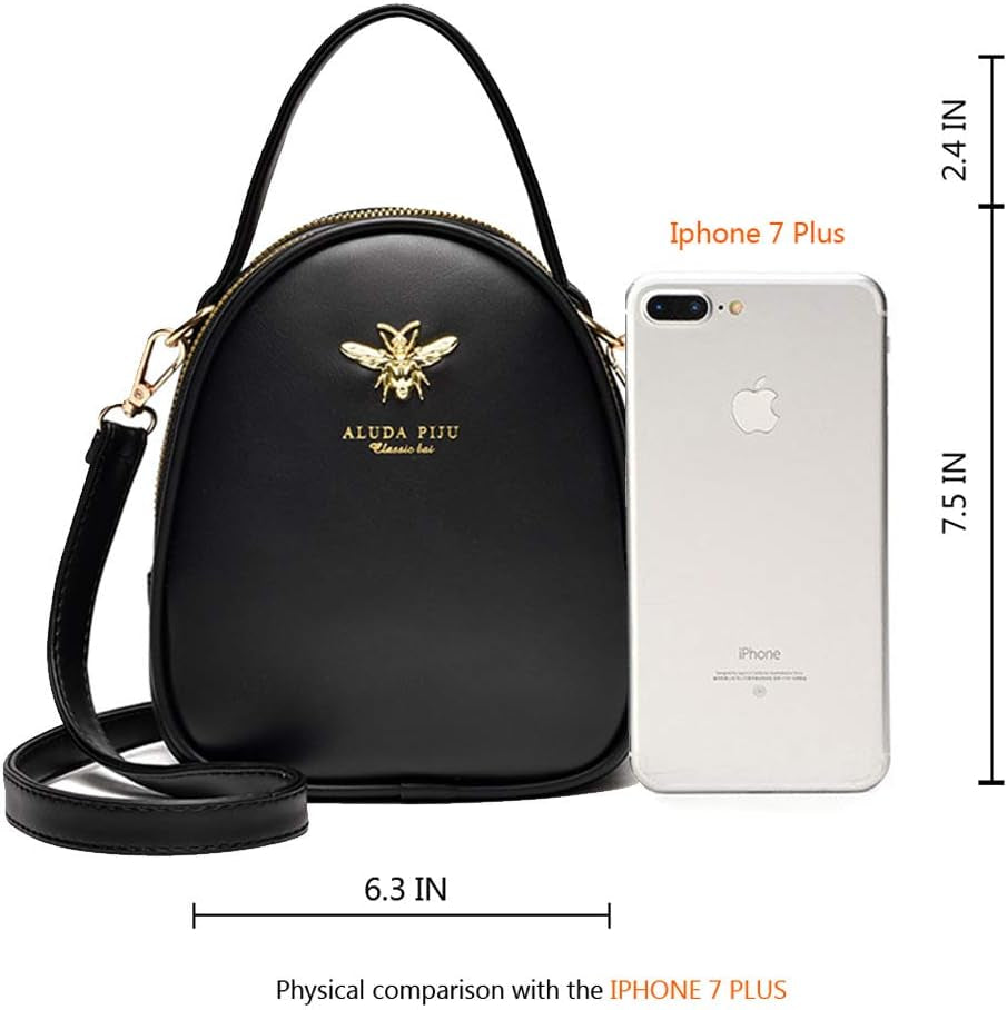 "Chic and Compact Crossbody Bag for Women - Fashionable Shoulder Bag, Messenger Bag, Purse, and Wallet Combo"