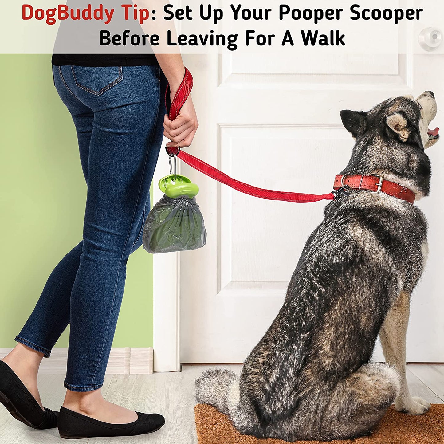 "Ultimate Portable Dog Pooper Scooper: Effortlessly Clean up Any Mess Anywhere!"