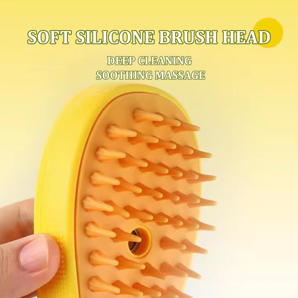 Pet Electric Spray Massage Comb Steam Brush