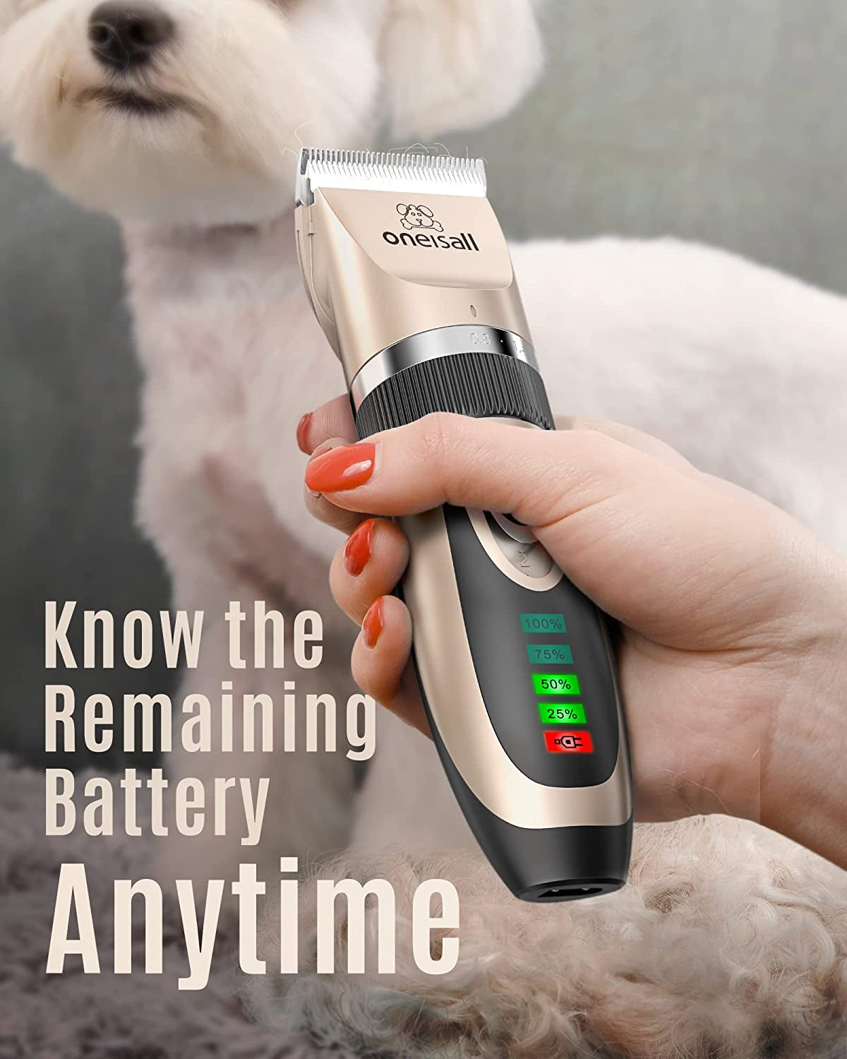 "Whisper-Quiet and Ultra-Efficient: the Ultimate Rechargeable Cordless Clippers for Grooming All Pets"