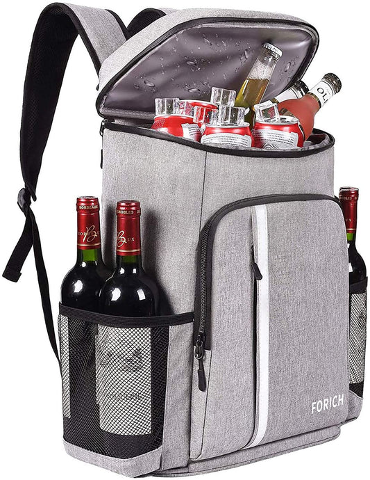 "Stay Cool Anywhere with Our Versatile Waterproof Insulated Backpack Cooler - Fits 30 Cans!"