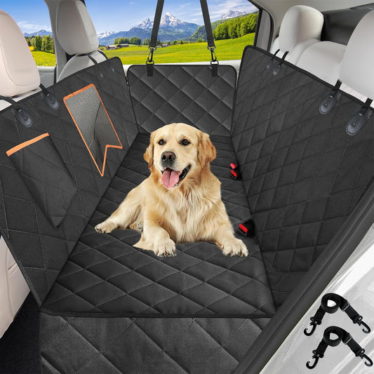 "Ultimate Waterproof Dog Car Seat Hammock: the Perfect Solution for a Safe and Luxurious Ride!"