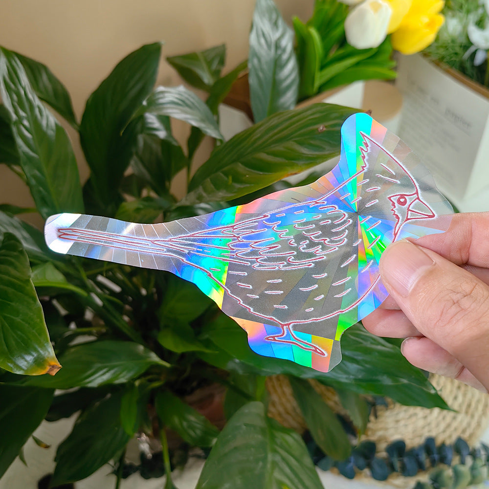 Colorful Suncatcher Sun Sunshine Catcher Rainbow Prism Glass PVC Window Filming